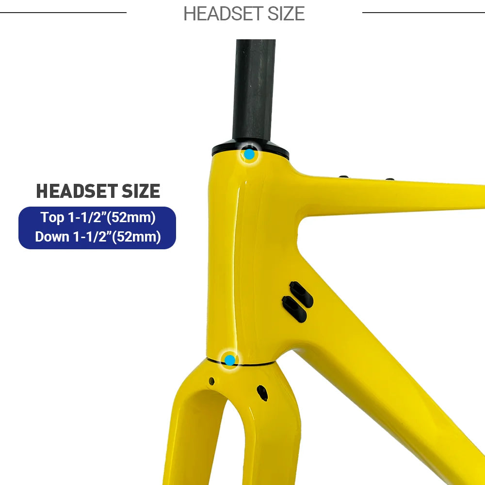 FARAOLLC GT30 Carbon Gravel Rahmen - T47 700Cx50C Disc