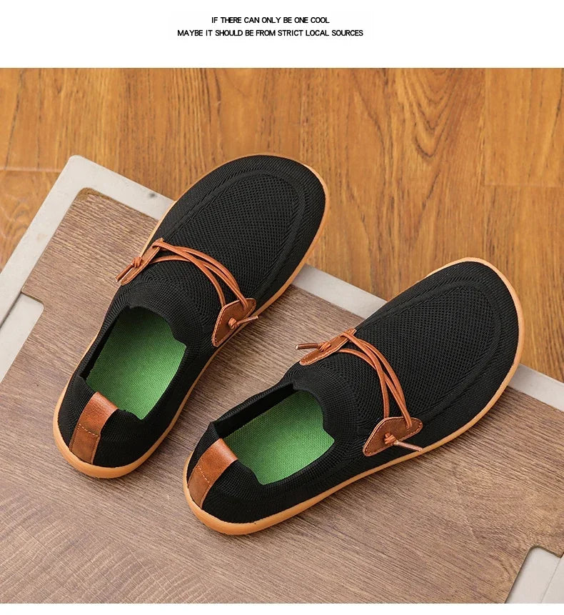 Men Casual Sneakers Minimalism | Zero Drop Sole | Walking Shoes Outdoor Breathable Non-slip Flats Loafer Mens Driving Shoes 2025