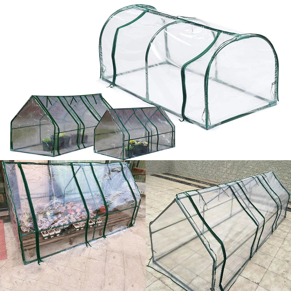 Small Greenhouse Heat Preservation Cover For Outdoor Indoor Plant Portable Mini Greenhouse Tent Gardening without frame
