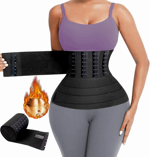 Taillen Trainer Gürtel für Damen - Taille Bandage Wraps Bauch Schweiß Wrap - Plus Size Bauch Body Shaper Workout Trimmer Gürtel