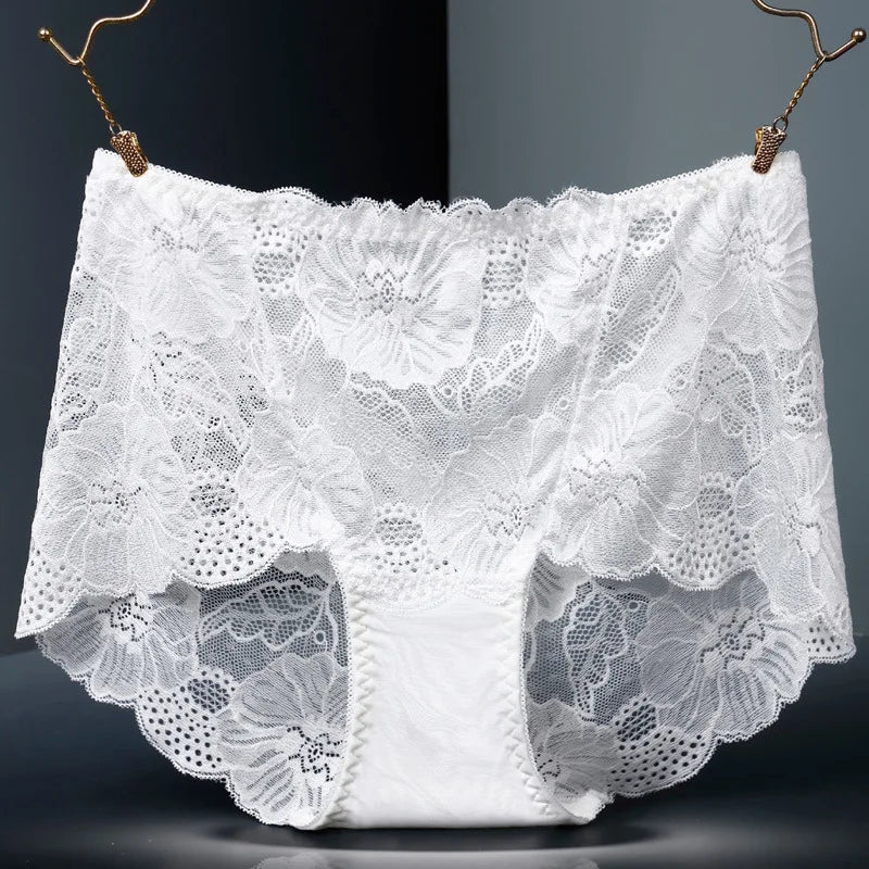 Plus Size Beliebte Unterwäsche Frauen Höschen Slips für Weiblich Hipster Unterhose Elegant Lingerie Spitze Baumwolle Tanga Brazilian Große Größe Beliebter Verkauf
