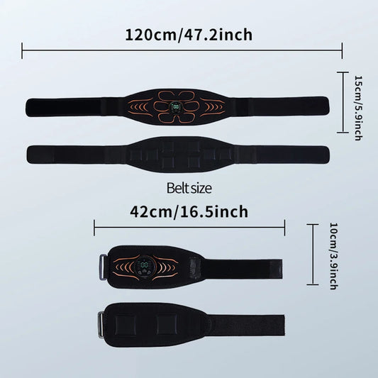 Bauch Massagegerät Taillengürtel - Muskel Toner Smart Bauchmuskel Trainer - Arm Bein Workout Training Fitness Massage Ausrüstung