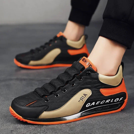 Men Running Shoes Outdoor Sport Sneakers Man Vulcanized Shoes Flat Casual Sneakers for Men Shoes 2025 New Brand Footwear - Golden Bridge Store