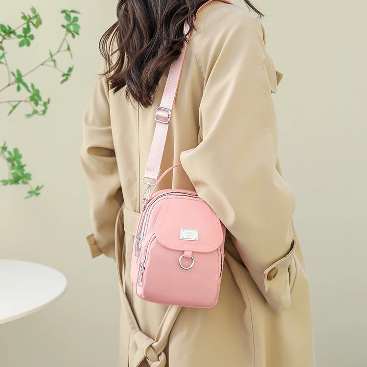 Women's crossbody bag with adjustable shoulder strap, zipper closure, lightweight and fashionable, suitable for daily use, casua