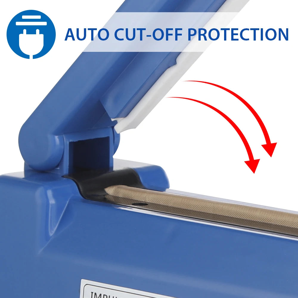 Dispozitiv de etanșare 2025: Mașină de etanșare termică manuală Impulse Sealer, mașină de etanșare termică manuală pentru pungi de plastic de 8 inch, folie termocontractabilă, mașină de etanșare în vid, mașină de ambalat Colecție