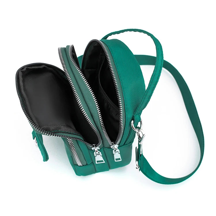 Women's crossbody bag with adjustable shoulder strap, zipper closure, lightweight and fashionable, suitable for daily use, casua