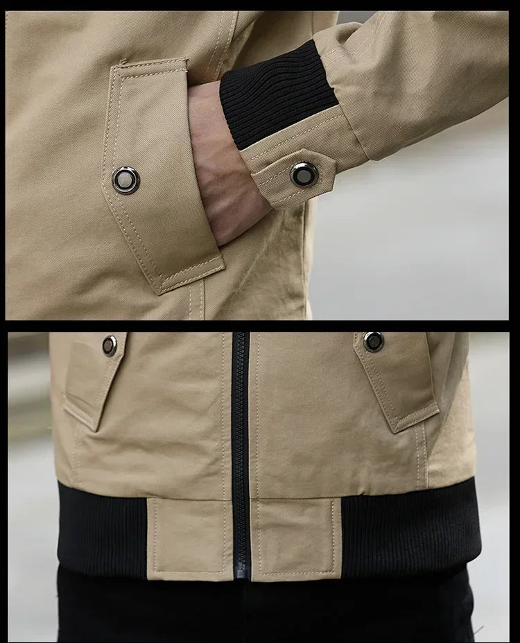 UrbanFit U1 Bomberjacke Herren winddicht - Futter, Gr. L