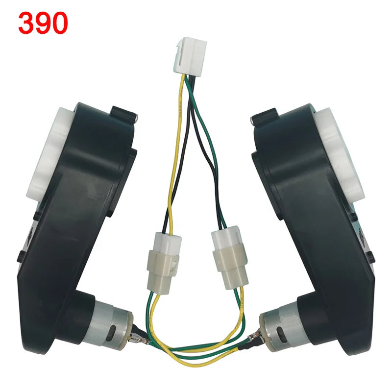 Motor de mașină electrică pentru copii 2025: Cutie de viteze 12V/6V CC - Colecție RC de mare viteză