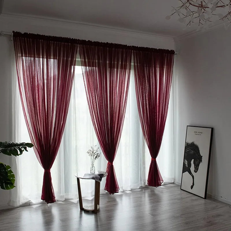 Zhejiang Vorhang Transparent - 100x200cm Polyester 1Stk
