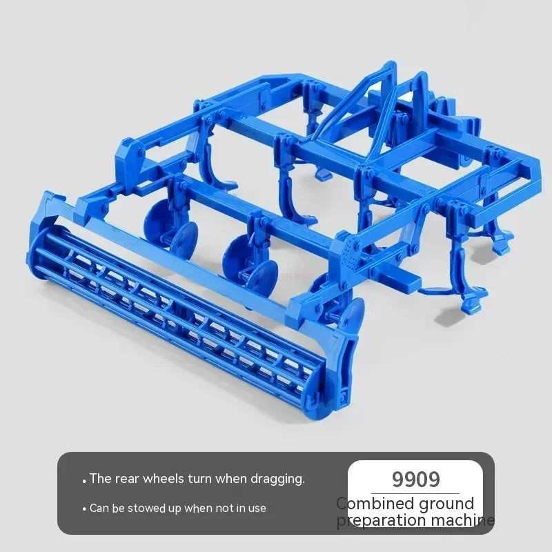 RC Auto 1:24 Legierung Ferngesteuert Traktor Spielzeug Mit Scheinwerfer Simulation Elektrisch Farm Truck Spielzeug Set Kind Outdoor Spielzeug Geschenke