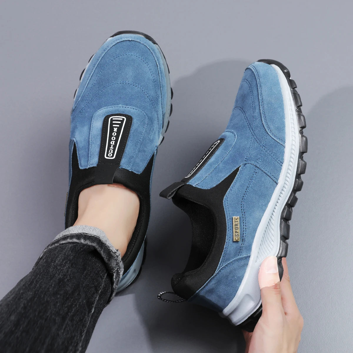 Sneakers Men Sport Running Shoes Men Light Athletic Shoes Men Casual Flats Trail Breathable Walking Shoes