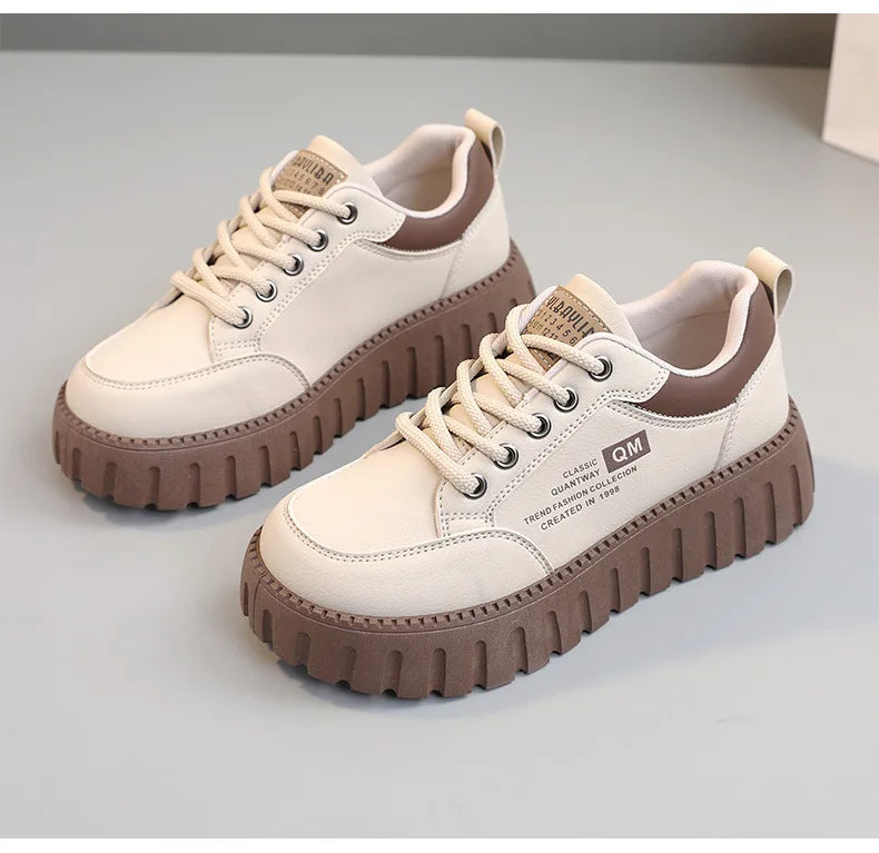 CEENIU TG00352 Plateau Sneaker Komfort - 5cm Absatz, PU