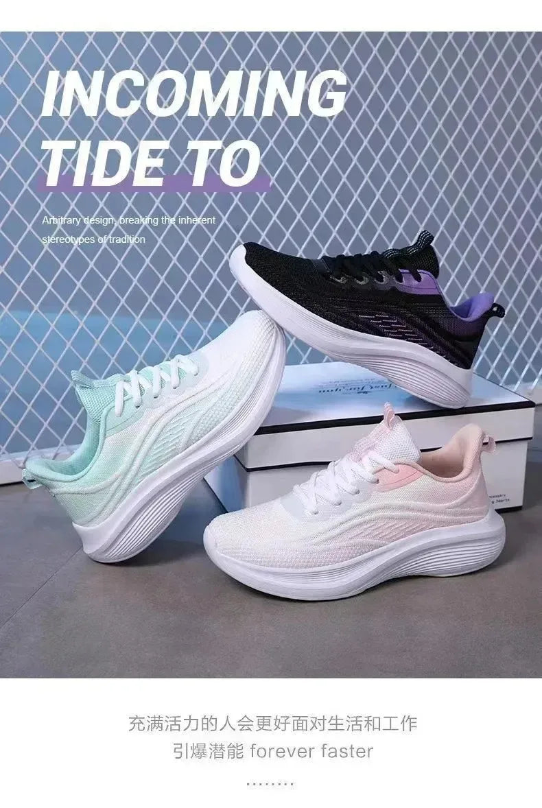Laufschuhe 2025: Womens Running Shoes Breathable Sport Tennis Sneakers - Athletic Outdoor Gym Training Jogging Walking Shoes Ladies Collection