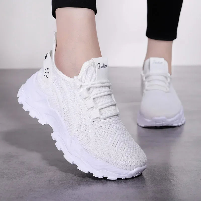 Damen-Sneaker 2025: Rollstep Women's Chunky Sneakers Lightweight Soft - Fashion Walking Shoes Breathable Tennis Sport Gym Workout Collection