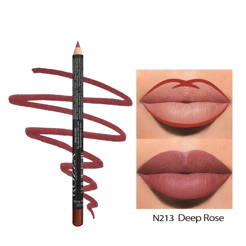 Choice Nude Lipliner Bleistift - 14 Farben Matt Wasserdicht