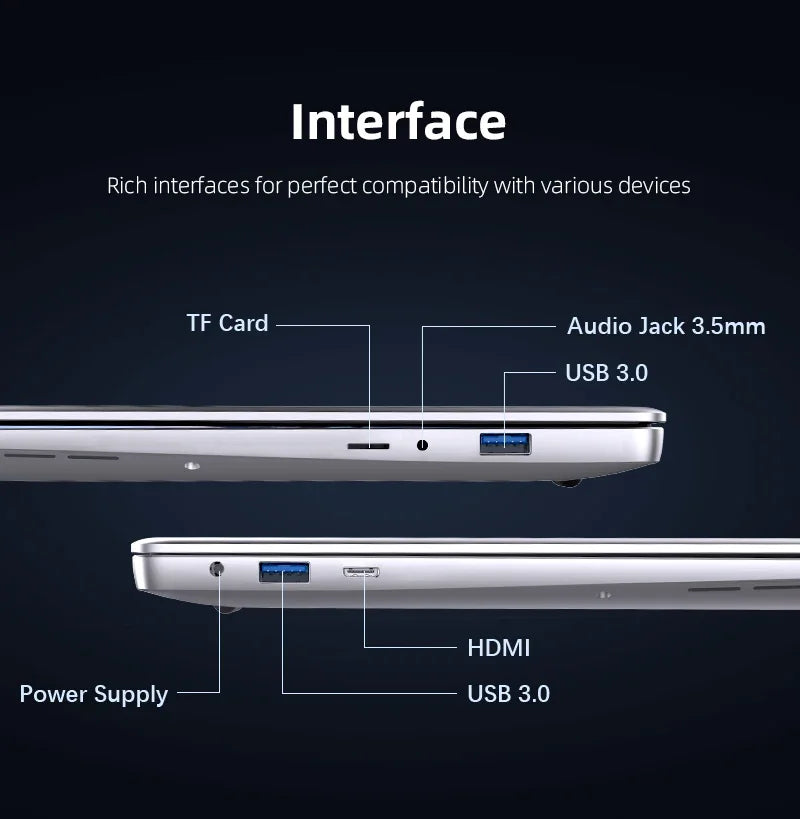 Intel i7-7500U puternic - 12 GB/1 TB/14,1 inci FHD