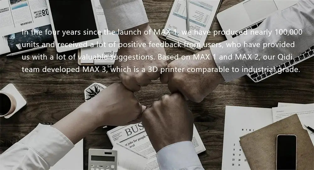 Imprimantă 3D Qidi X-Max3 - Nivelare automată, 1,75 mm 600 mm/s