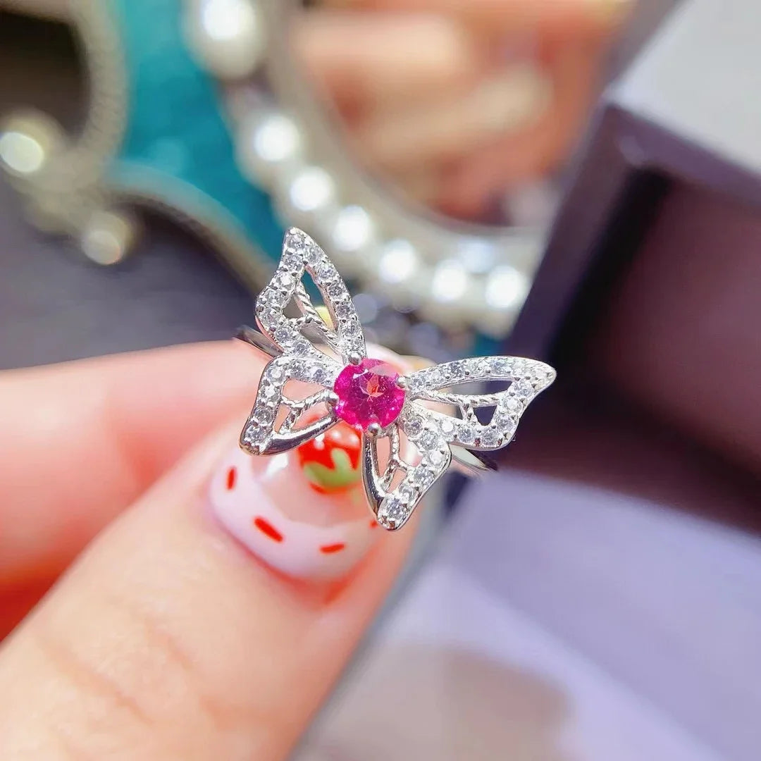 Inel fluture CoLifeLove CO-2254 - argint 925 4mm 0.3ct