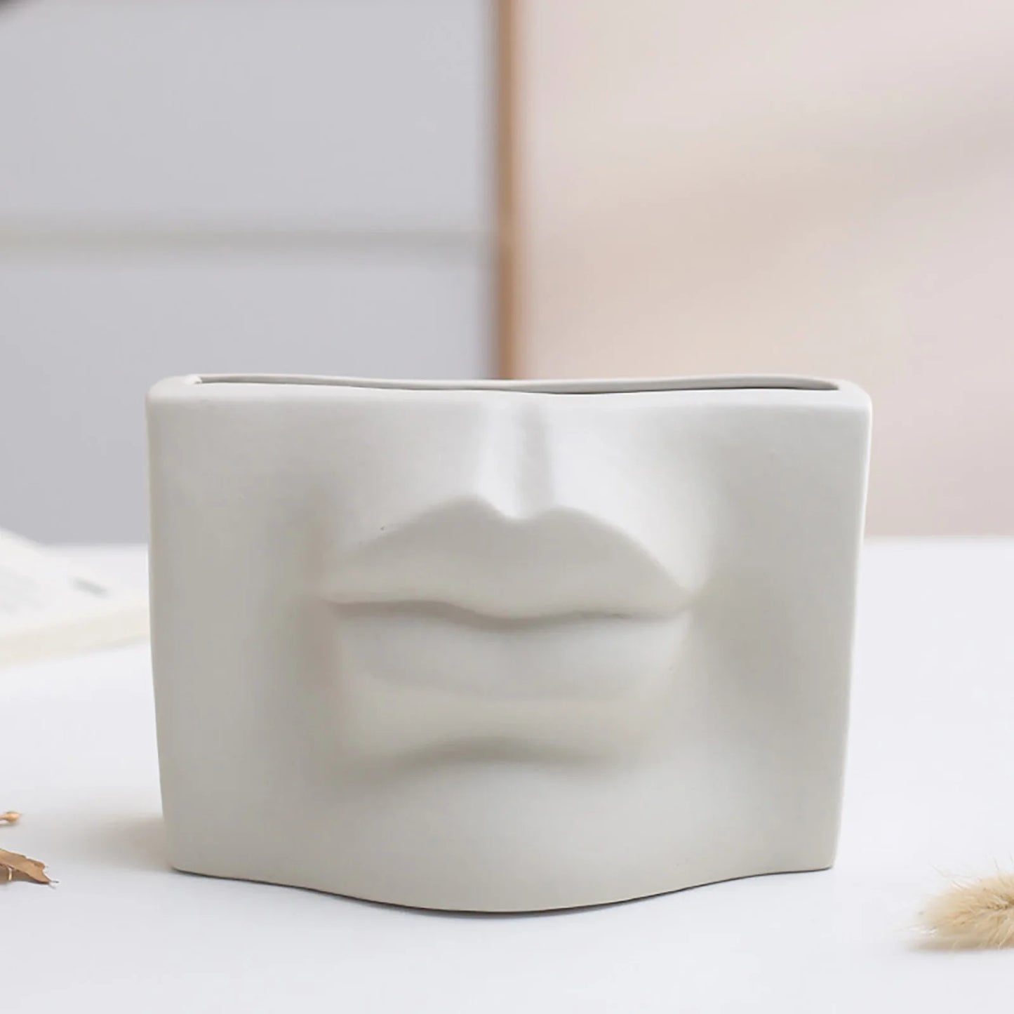 Face and Five Senses Hydroponic Flower Arrangement Glass Vase Plant Pot Wedding Decoration Vase With Flowers Decor Room Home