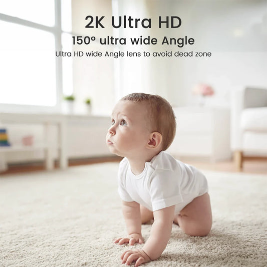 Xiao Vv 4MP Babycam 2K WiFi Vollfarbe Nachtsicht - 360 Grad