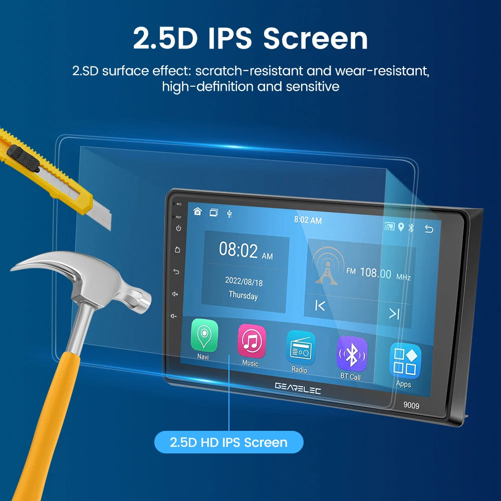Android 13 Autoradio CarPlay 2025