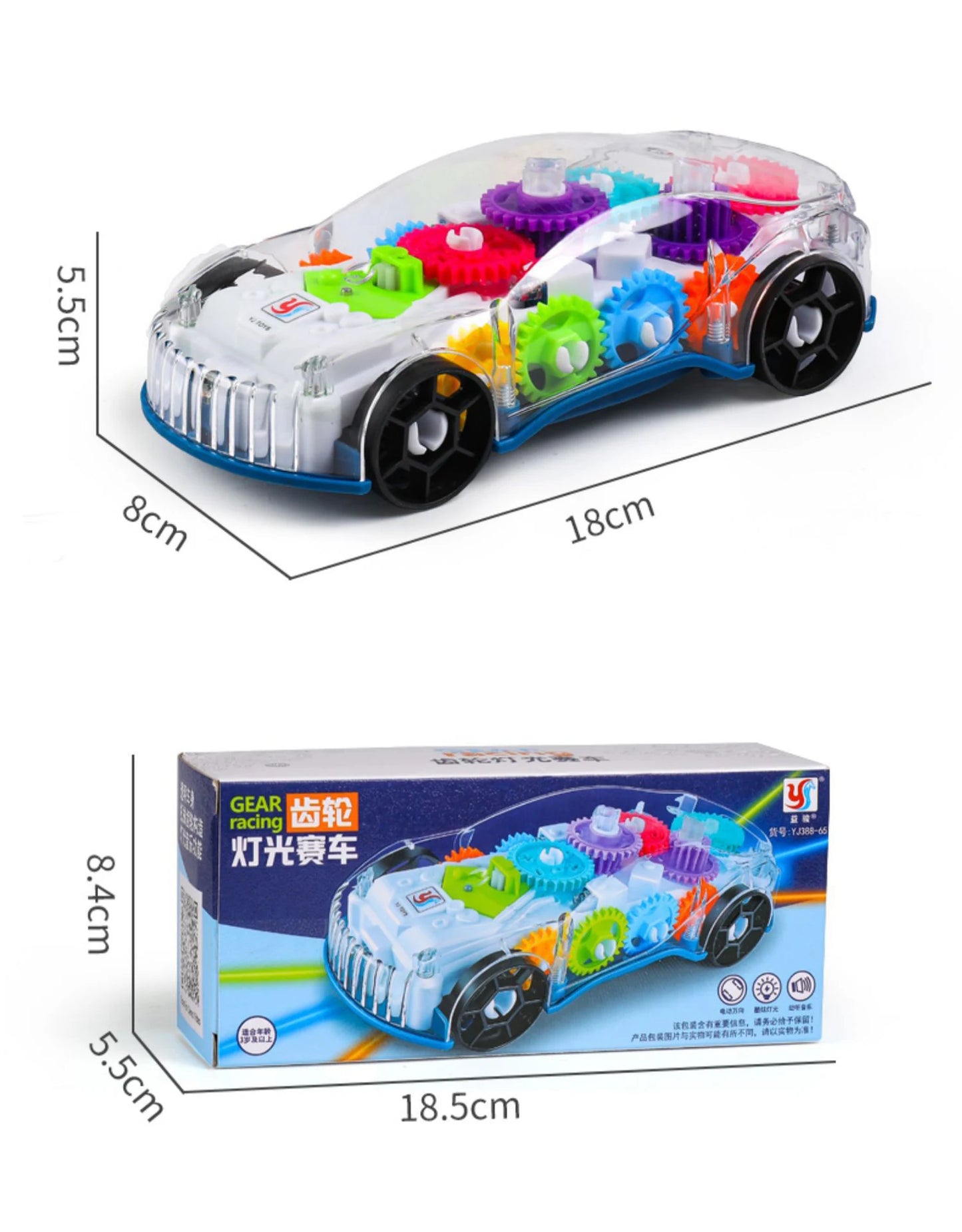 Baby Spielzeug Kleinkind Polizeiauto Elektrisches Fahrzeug Spielzeug Auto Fahren Transparente Zahnräder Musik Lichter Autos Spielzeug Für Kinder Jungen