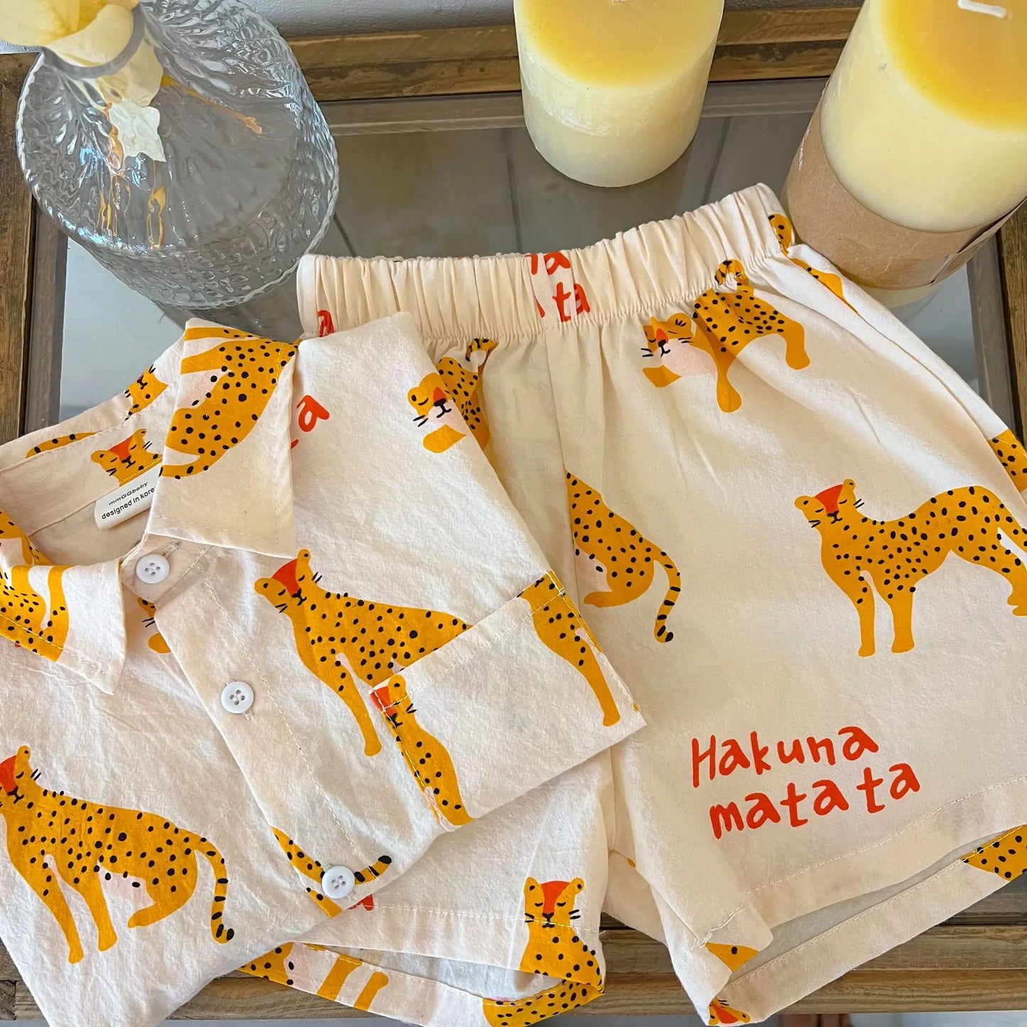 Kinder Cartoon Sommer Set Bequem Baumwolle 1 Bis 5 Jahre