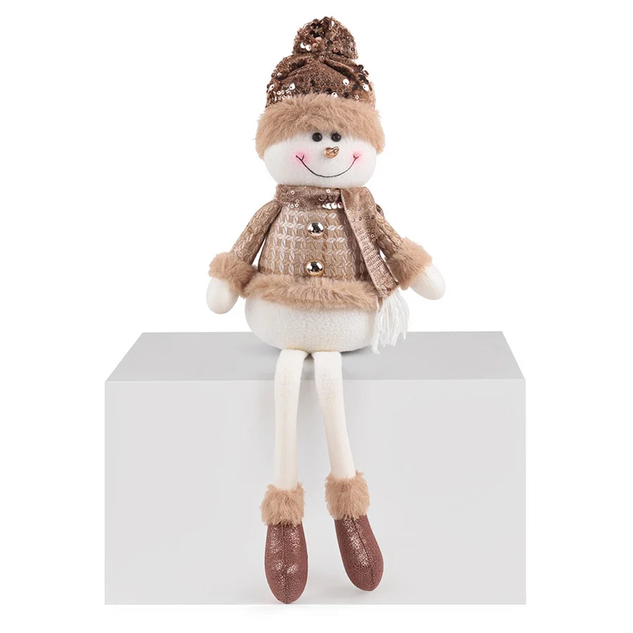 CN Santa Claus Puppe - Stoff-Weihnachtsdeko - Größe 25 cm, Handarbeit