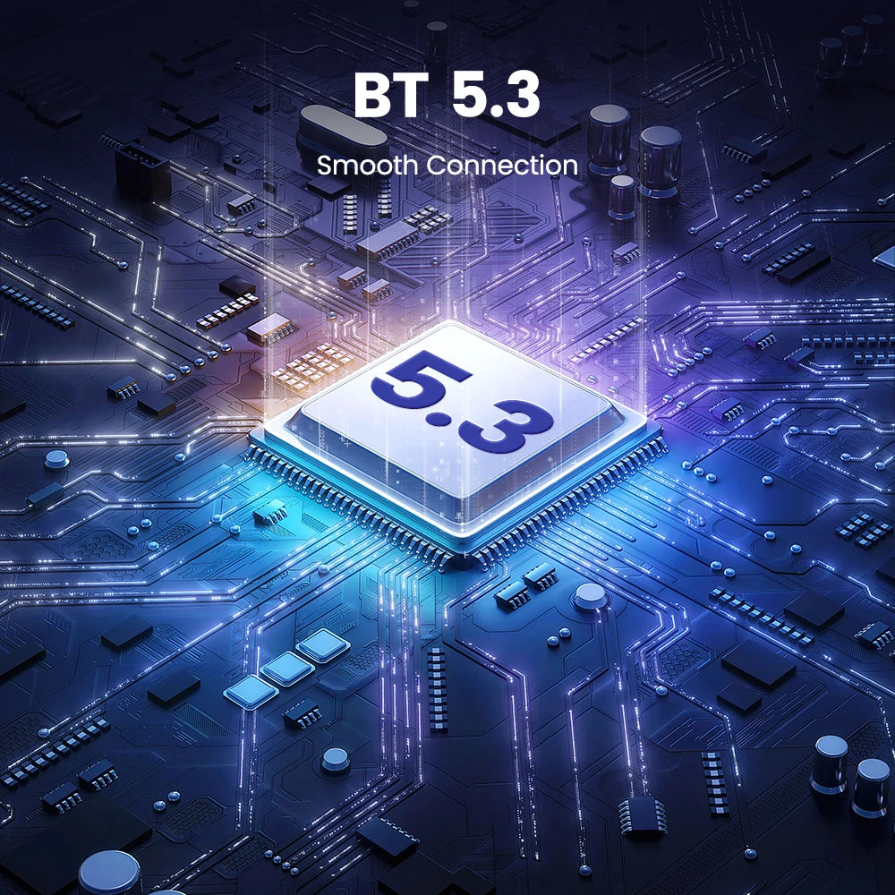 Bluetooth-Kopfhörer 2025: SOUNARC Q1 Earbuds 5.3 - 28h Playtime Crystal Clear Smart Touch Collection