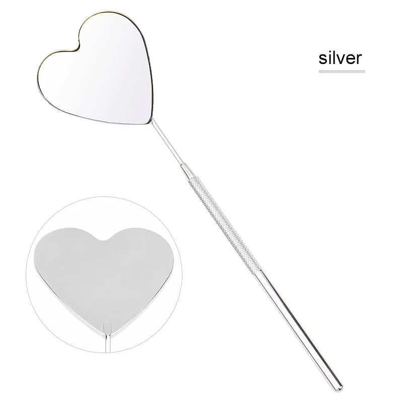 LashPro Mondspiegel Abnehmbar - Edelstahl 10cm Wimpern