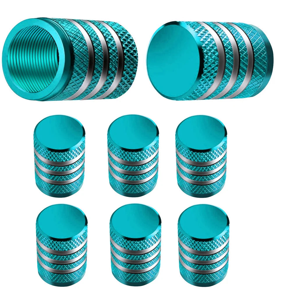 ZZTZZC Ventilkappen Staubdicht - Aluminium 8er Set 11mm