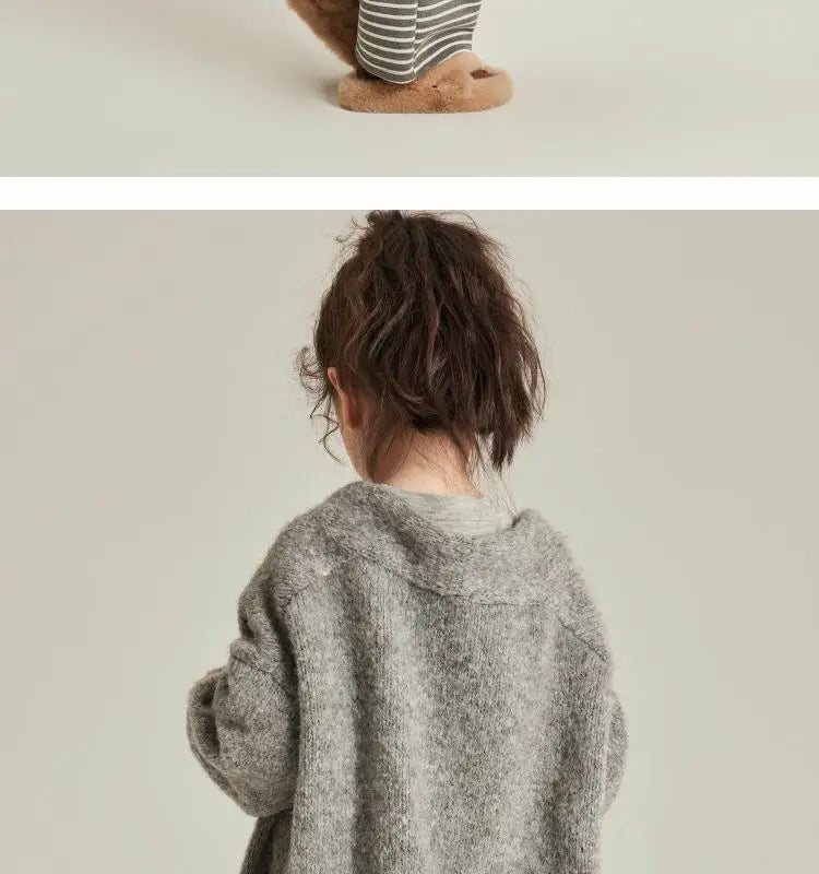 CNZ Koreanische Mädchen-Cardigan - Größe 3-6Y, Baumwolle