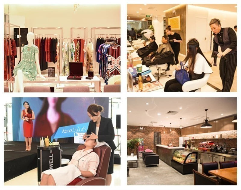 Amax LuluE Pullover Bedruckt Winter OAusschnitt-XL Baumwolle