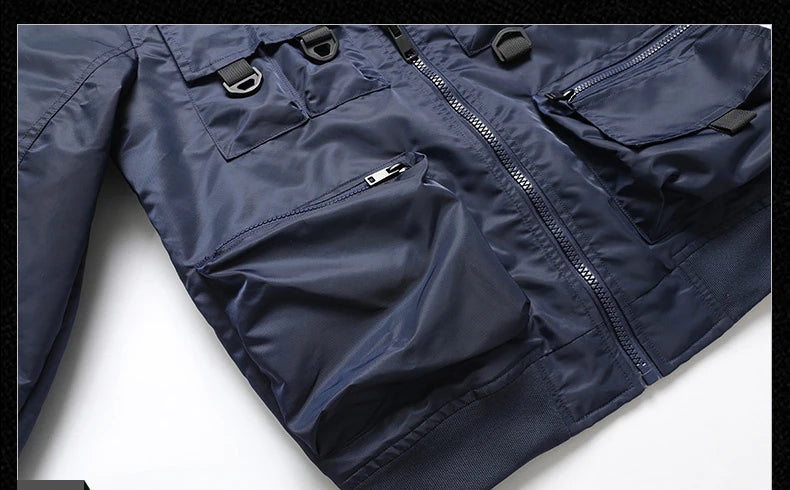 Alpha Ranger Baseballjacke Winddicht - 3 Taschen, M