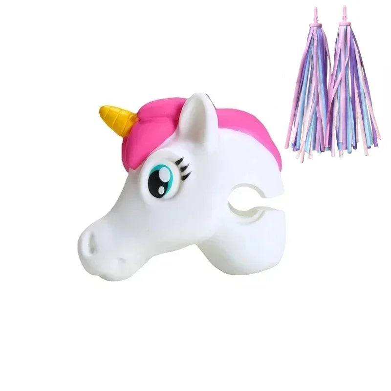 1STK Einhornkopf Spielzeug - Lenker Dekoration 12cm Kids