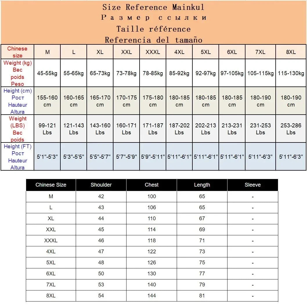 MAINKU Puffer-Weste Leicht Mit Fleecefutter Reißverschluss Größe 8XL - Warme Herren Weste Outdoor