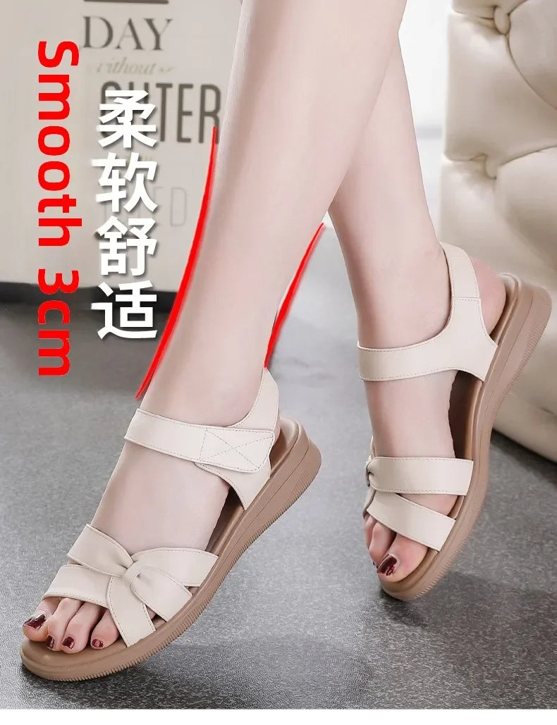 Summer Women Shoes Sandals Open Toe Walking Shoes Soft Ladies Shoes Wedge Women Shoe Party Sandal Women Female Footwear