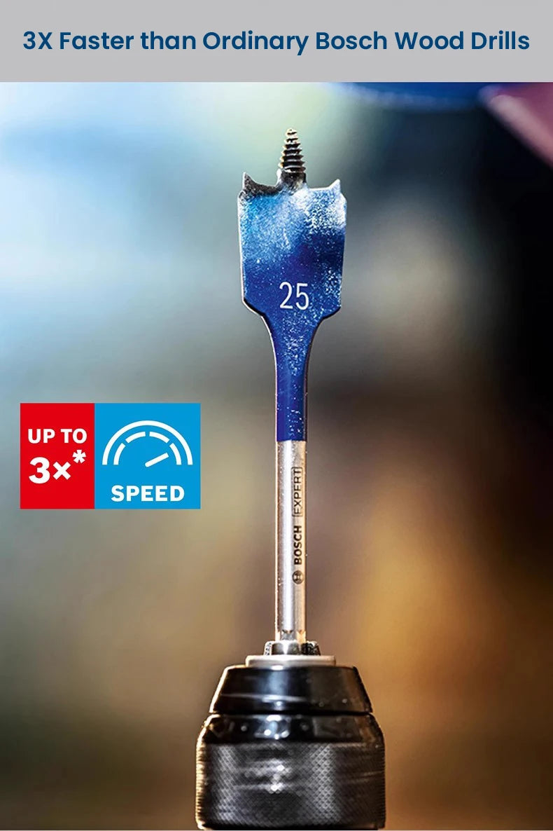 Bosch Impact Electric Drill Screwdriver Drill Bits Wood Drilling Self-tapping Thread  Alloy Steel 1/4 " HEX Shank Drill Bits