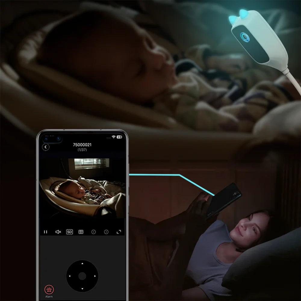 Xiao Vv 4MP Babycam 2K WiFi Vollfarbe Nachtsicht - 360 Grad