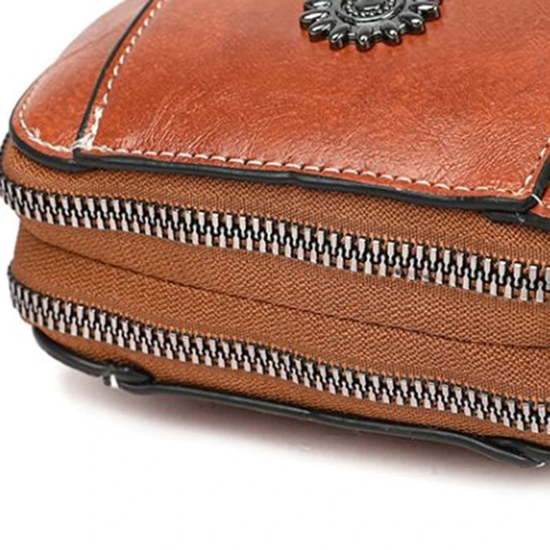 Modisch Vielseitig Handy Tasche 2025 - Neu Casual Schulter Crossbody Klein Tasche - Künstlerisch Retro Mini Tasche Frauen