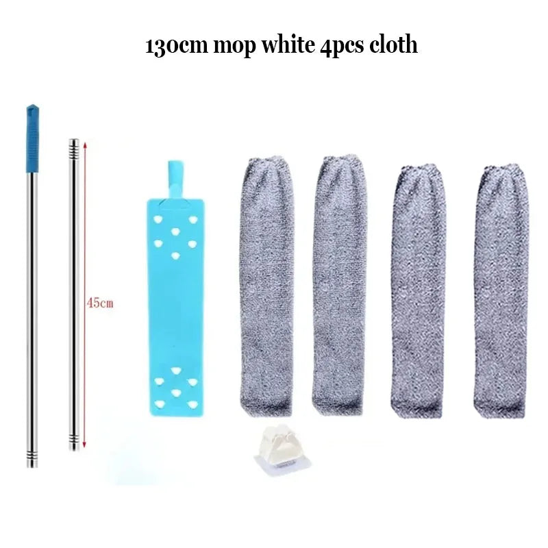 Mătură telescopică HomeClean TB - Microfibră, pliabilă lungă