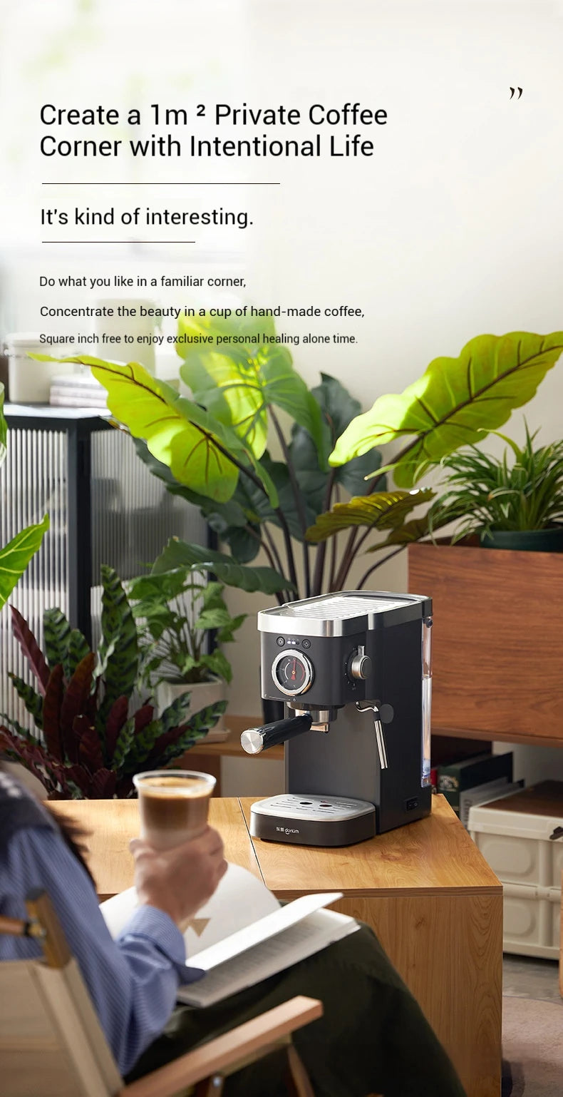 Italienische Kaffeemaschine 2025: 20Bar Espresso-Automat - Premium Barista Collection