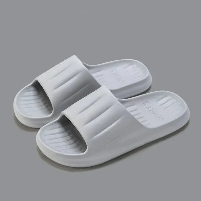 Heim Hausschuhe Frauen Männer Sommer Sandalen Weich EVA Slides Strand Flip Flops Paare Badezimmer Rutschfest Schuhe