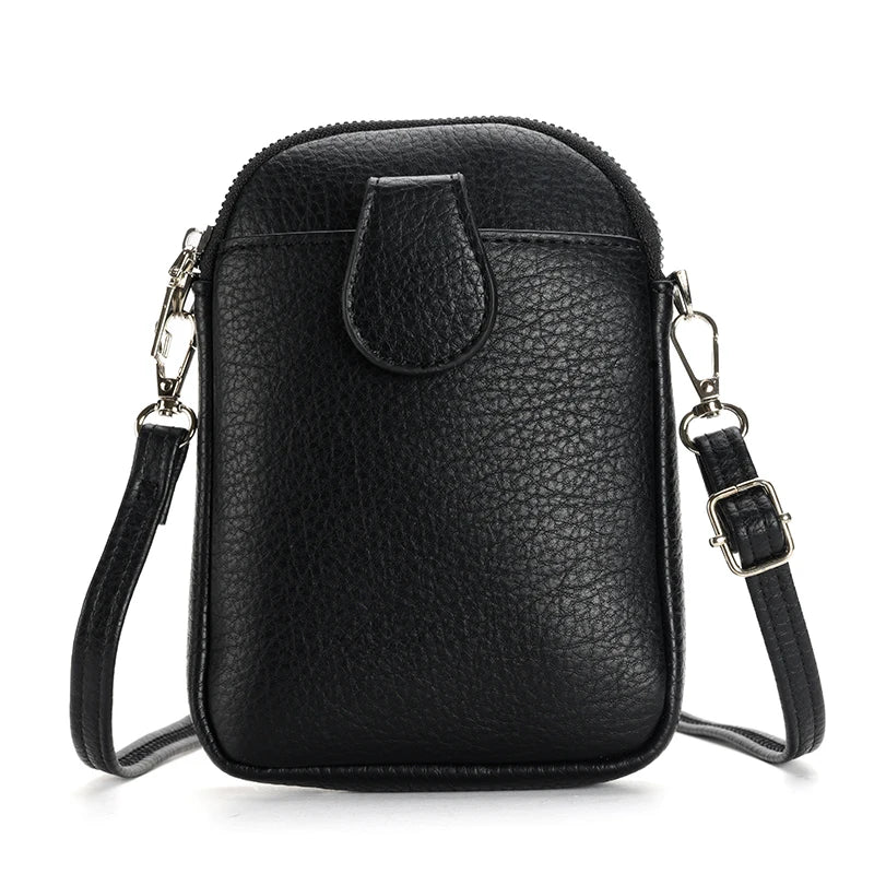 Cross-border small bag for women 2024 new fashion versatile mobile phone bag exquisite simple shoulder crossbody bag small round