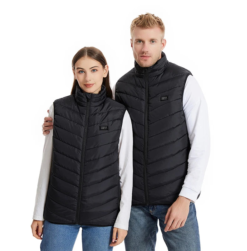 TODWARM M01 Beheizte Weste - Kapazität 6000mAh, Leistung 5V 2A, Größe One Size Universell Passform