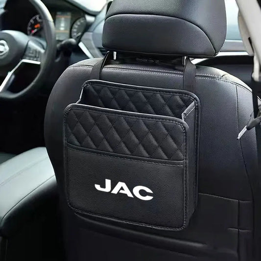 Car Back Seat Storage Bag Organizer Hanging Bag For JAC Refine J3 J4 J7 JS2 JS3 JS4 KR1 S2 S3 S4 S5 S7 Vapour T8 car Accessories