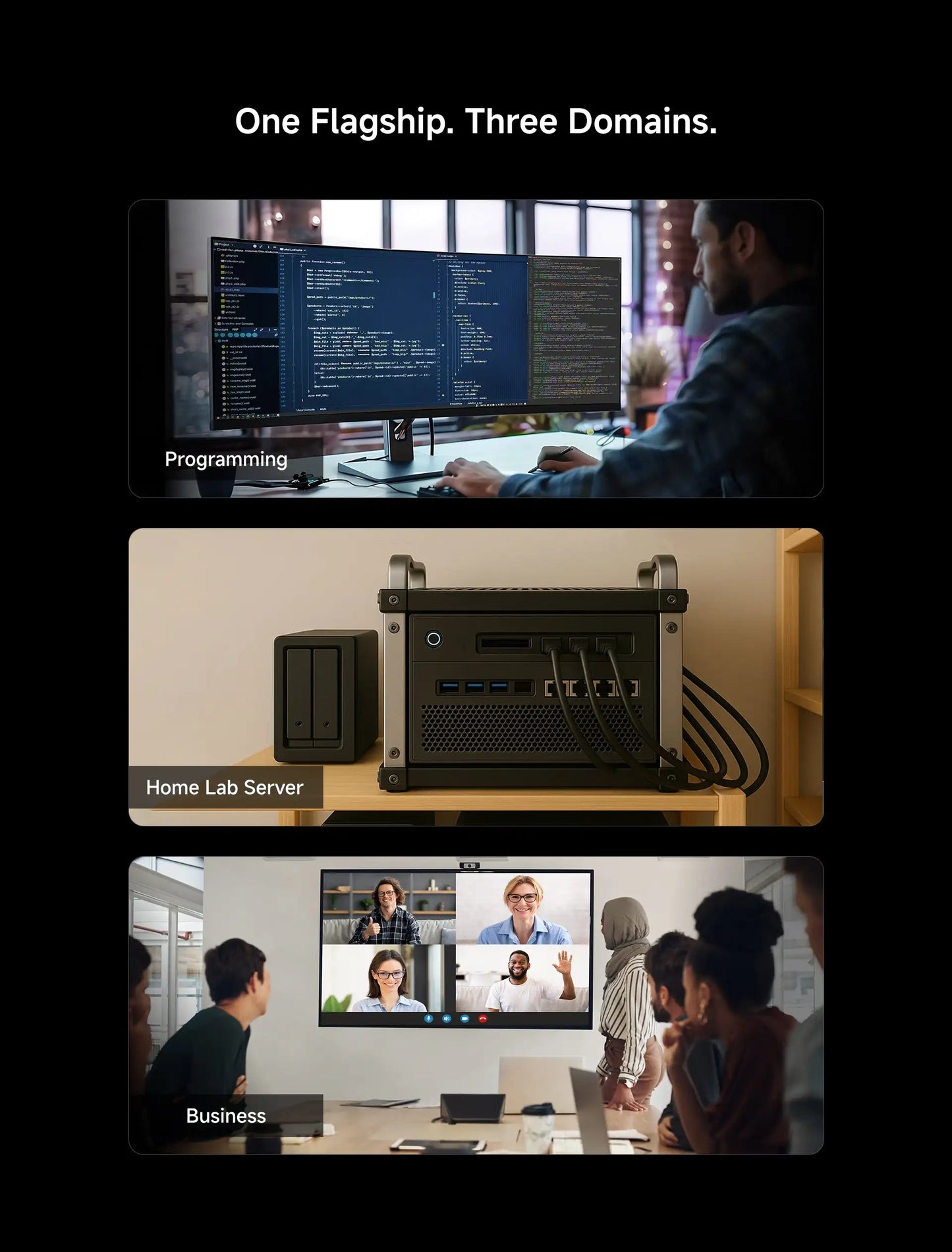 MINISFORUM MS-A2 Mini-PC Ryzen 9 - 1.5TB, 2x10G, 3xM.2