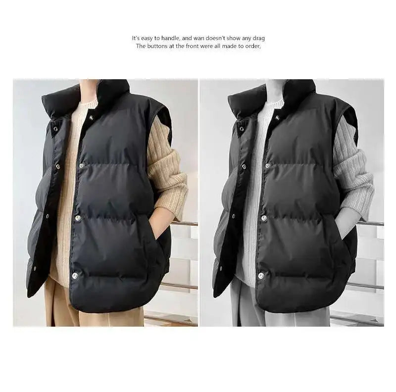 Sheng palae Mode Baumwolle Weste - Ärmellos M Baumwolle