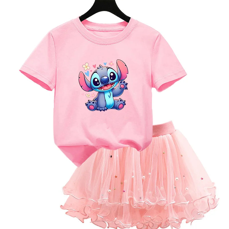 Mädchen-Disney-Set 2025: Lilo & Stitch Tutu-Kollektion - Licensed Character Collection