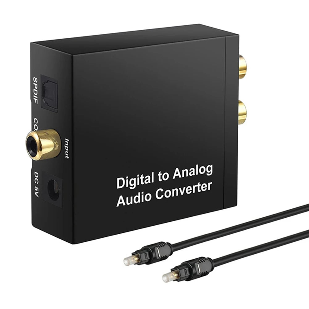 Audio-Konverter 2025: 192KHz Digital To Analog Converter Coaxial SPDIF RCA 3.5mm Optical DAC Decoder Collection